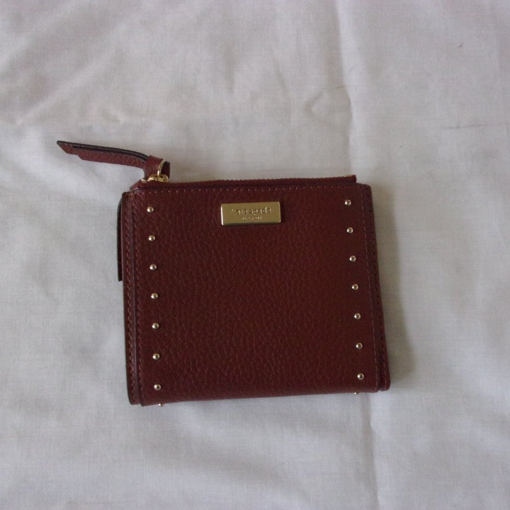 Kate Spade New York Brown Studded Wallet